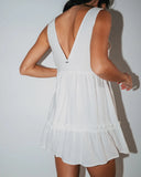 RUSTY Sara Mini Dress - WHITE