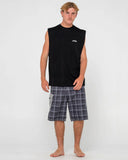 RUSTY Registered Muscle Top - BLACK