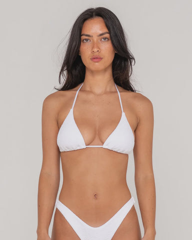 RUSTY Sandalwood Multiway Bikini Top - BRIGHT WHITE