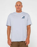 RUSTY Phenom Short Sleeve Tee - SMOKE BLUE