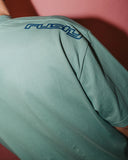 RUSTY Double Or Nothin Short Sleeve Tee - SLATE