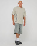 RUSTY Spraya Tee - ABBEY STONE