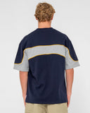 RUSTY Kinetic SS Tee - GREY MARBLE