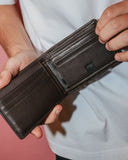 RUSTY High River Leather Wallet - COFFEE