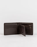 RUSTY High River Leather Wallet - COFFEE