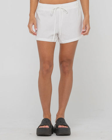 RUSTY Rumour Lounge Short - WHITE