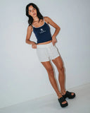 RUSTY Rumour Lounge Short - WHITE