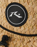 RUSTY Boony Straw Hat - NATURAL