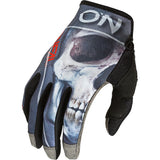O'NEAL MAYHEM BONES GLOVES - BLACK/RED