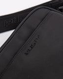 RUSTY Stellar Nylon Side Bag - BLACK