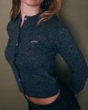 RUSTY Nana Beryl Slim Fit Cardigan - CARBON