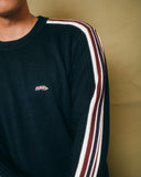RUSTY Big Red Crew Neck Sweater - NAVY BLUE