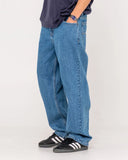RUSTY - Lucifer Loose Jean - MIDDY BLUE