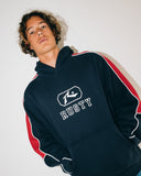 RUSTY Lenuff Hooded Fleece - NAVY BLUE