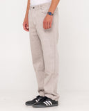 RUSTY Rifts 5 Pocket Pant - OYSTER GREY