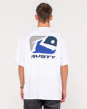 RUSTY Phenom Short Sleeve Tee - WHITE 4