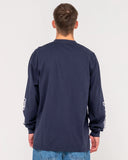 RUSTY - Function Long Sleeve - NAVY BLUE