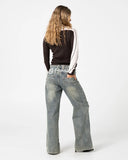 RUSTY Daddy GB Zip Through Knit - JAVA