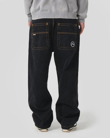 RUSTY Flip Daddy Tapeless Jean - BLACK OUT