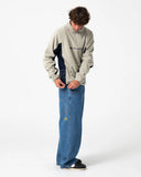 RUSTY Blizzard 1/4 Zip Polar Fleece - ABBEY STONE
