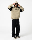 RUSTY Shesh Besh Hooded Fleece - ABBEY STONE