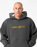 RUSTY Outliner Hooded Fleece - CARBON