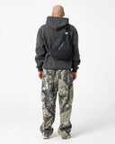 RUSTY Outliner Hooded Fleece - CARBON