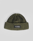 RUSTY Slinger Thinsulate Beanie - BLACK/SULFUR