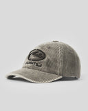 RUSTY - Placid Cord 6 Panel Cap - BLACK