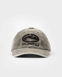 RUSTY - Placid Cord 6 Panel Cap - BLACK