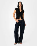 RUSTY Suzy Straight Low Rise Jean - RAW DAWG