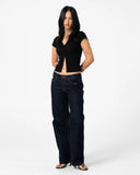RUSTY Suzy Straight Low Rise Jean - RAW DAWG