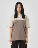 RUSTY Polar Popped Oversized Tee - KHAKI