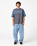 RUSTY Kinetic Panel Heavy Tee - STEEL