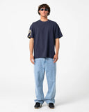 RUSTY Glaze-R Short Sleeve Tee - DARK BLUE