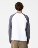 RUSTY Watto Long Sleeve Tee - WHITE