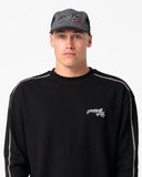 RUSTY Chuck No Worries Long Sleeve Tee - BLACK
