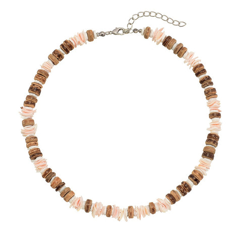 CLASSICS 77 - Coconut Bead, Heishi Shell Choker