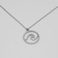 CLASSICS 77 Stainless Steel Wave Pendant