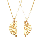 CLASSICS 77 Gold Best Friends Mermaid Pendants