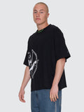 WORSHIP Cherub Box Fit Cropped Tee - BLACK