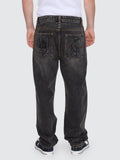 WORSHIP Trudge Lounger Jean - DIRTY BLACK