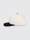 WORSHIP Cherub Cord Hat - CREAM/BLACK