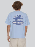 WORSHIP Shadow Cherub Tee - DREAM BLUE