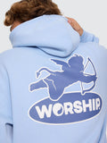 WORSHIP Shadow Cherub Pullover Hood - DREAM BLUE