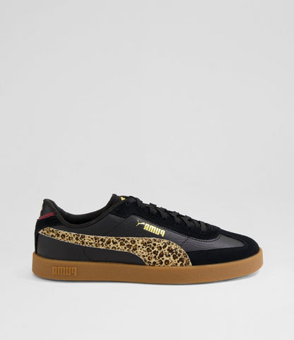 PUMA Club Era Animal Flair - BLACK/TOASTED ALMOND
