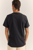RHYTHM - Brand Tee - BLACK