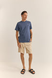 RHYTHM Brand Tee - NAVY