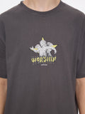 WORSHIP Dreamers Tee - WORN BLACK