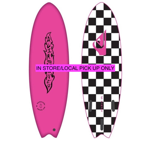 Quiksilver Bat Softboard 6'6" - PINK